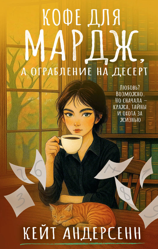 Книга "Кофе для Мардж, а ограбление на десерт" Андерсенн К, российский роман, детектив, триллер, Sovabooks, обложка.